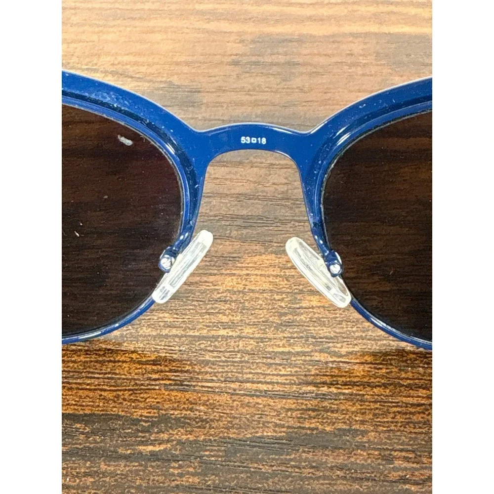 Jimmy Choo JC189 Navy Blue Glitter Cat Eye Eyeglass FRAMES Made in Italy JOJ 140